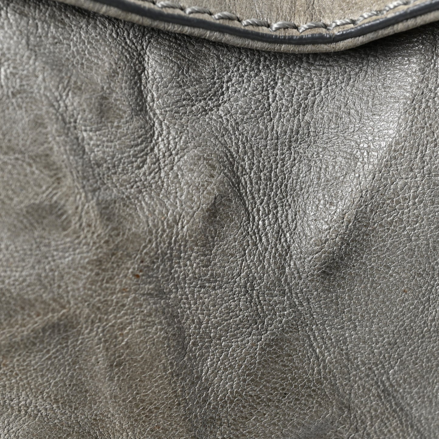 Tumbled Sheepskin Small Pandora Pearl Grey