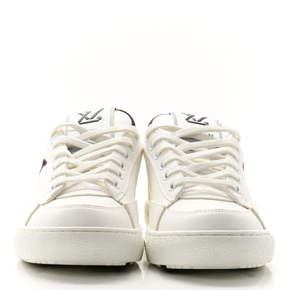 Louis Vuitton Charlie Sneakers 36 White Cacoa Brown 2 of 8