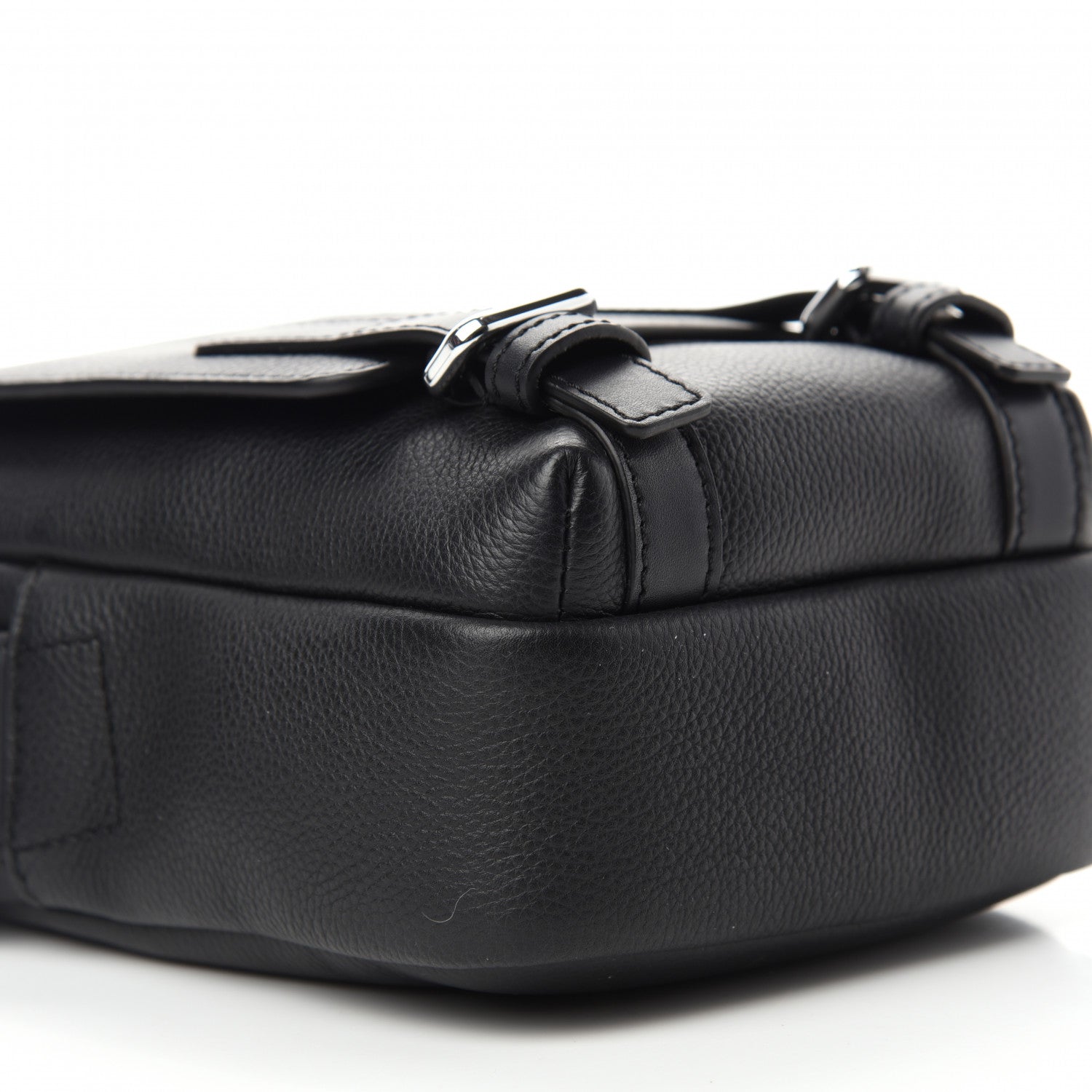 Loewe Soft Grained Calfskin XS Military Crossbody Black 9 of 10