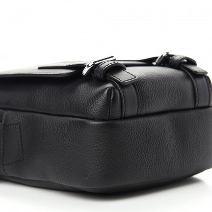 Loewe Soft Grained Calfskin XS Military Crossbody Black 9 of 10