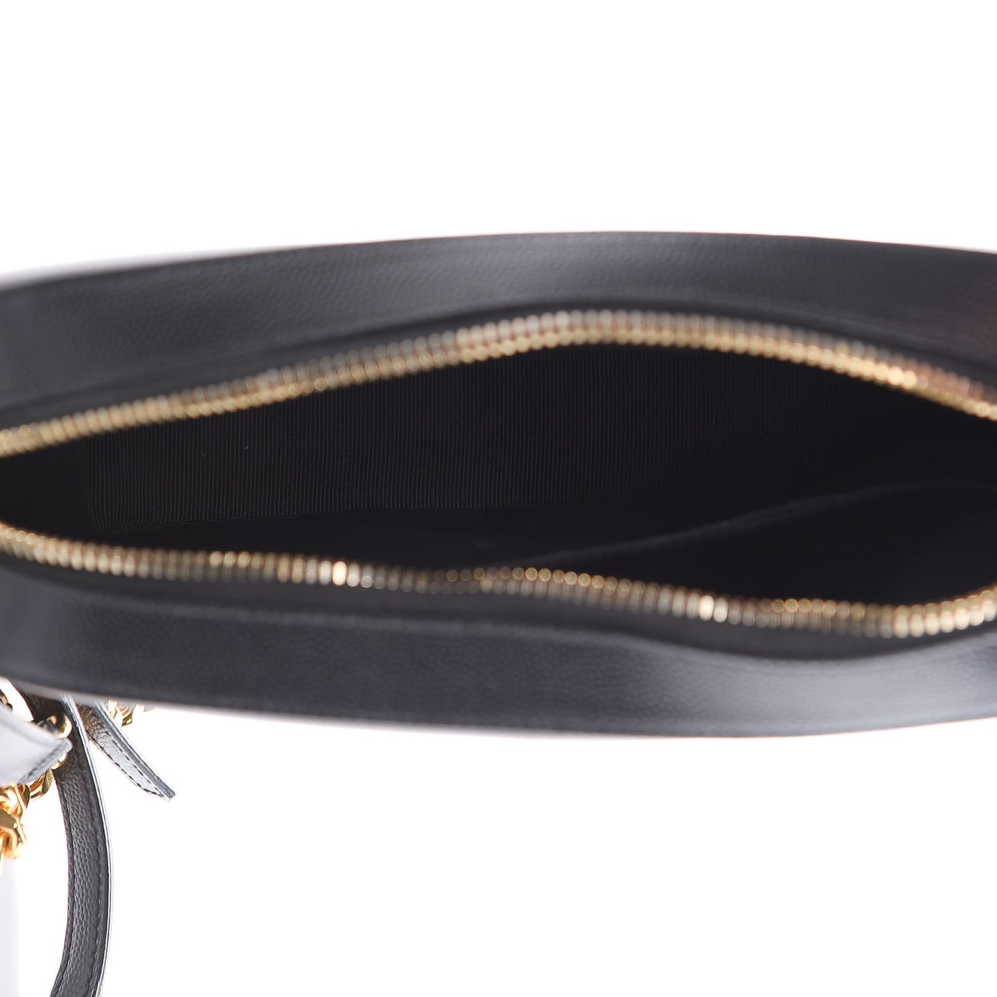 Grain De Poudre Medium Classic Monogram Camera Bag Black