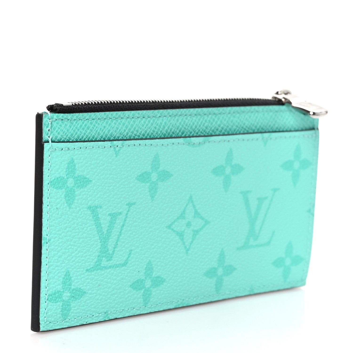 Louis Vuitton Taigarama Coin Card Holder Miami Green 3 of 8