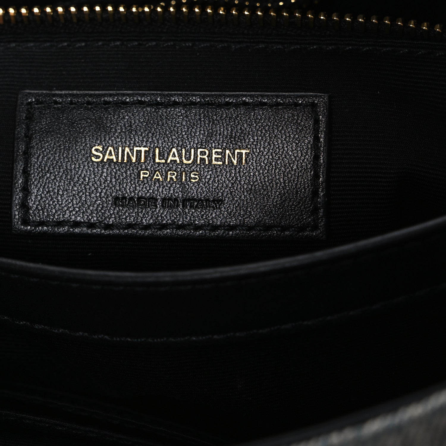 Saint Laurent Denim Y Quilted Monogram Toy Loulou Crossbody Bag Grey 6 of 10