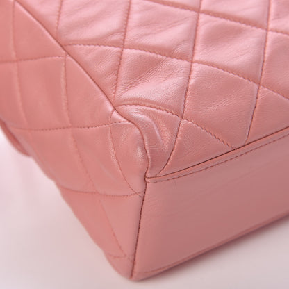 Chanel Lambskin Quilted Small Single Flap Pink 19 of 21