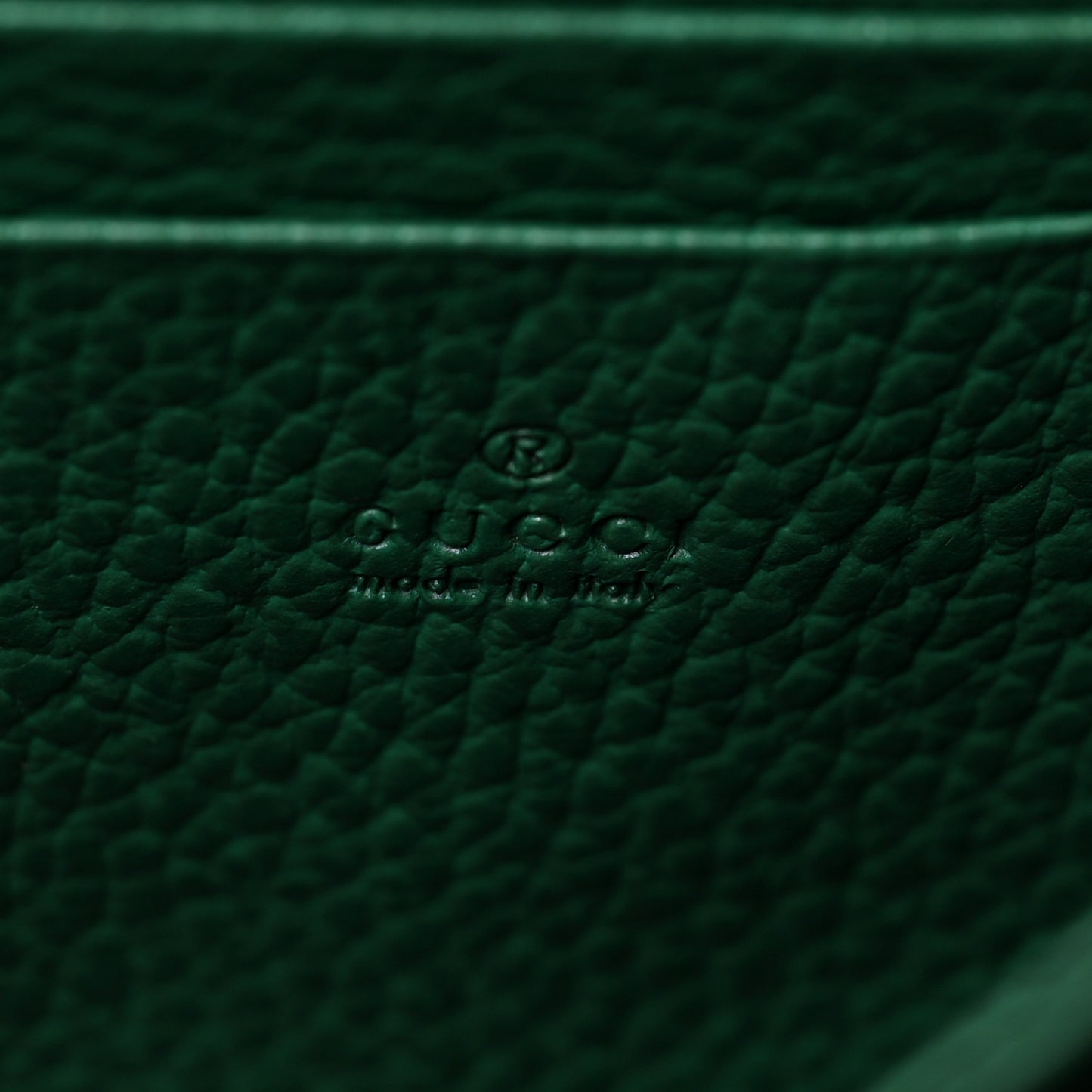 Calfskin Mini Dionysus Chain Wallet Emerald