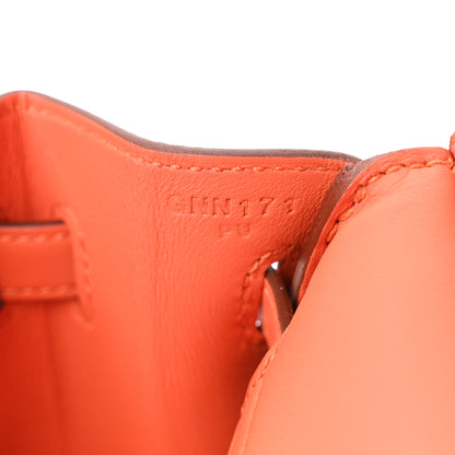 Hermes Swift Birkin 25 Orange 13 of 21