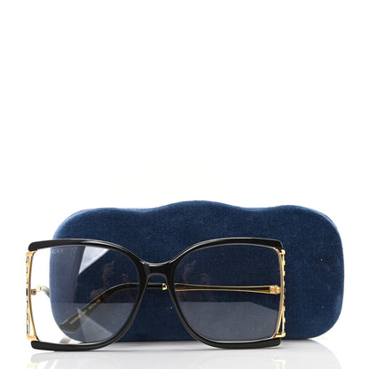 Gucci Metal Glasses GG0592S Black Gold 8 of 8