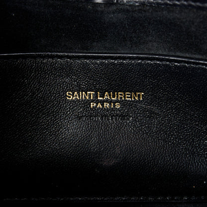Saint Laurent Smooth Calfskin Le 5 A 7 Mini Hobo Black 6 of 13