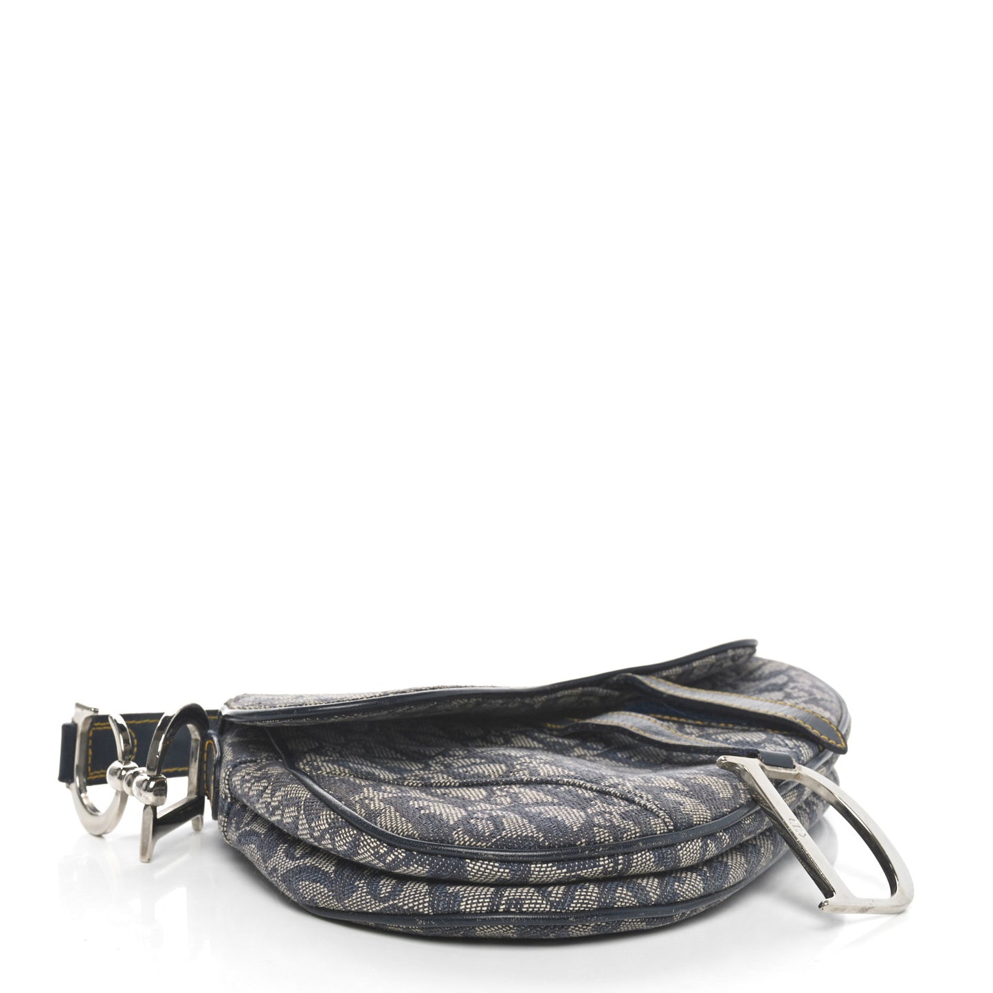 Monogram Saddle Bag Blue