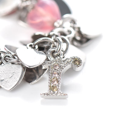 Christian Dior Rose Heart Charm Bracelet 5 of 5