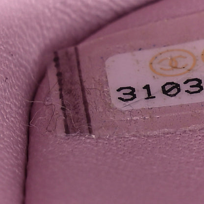 Chanel Caviar Quilted Medium Double Flap Light Pink 7 of 9