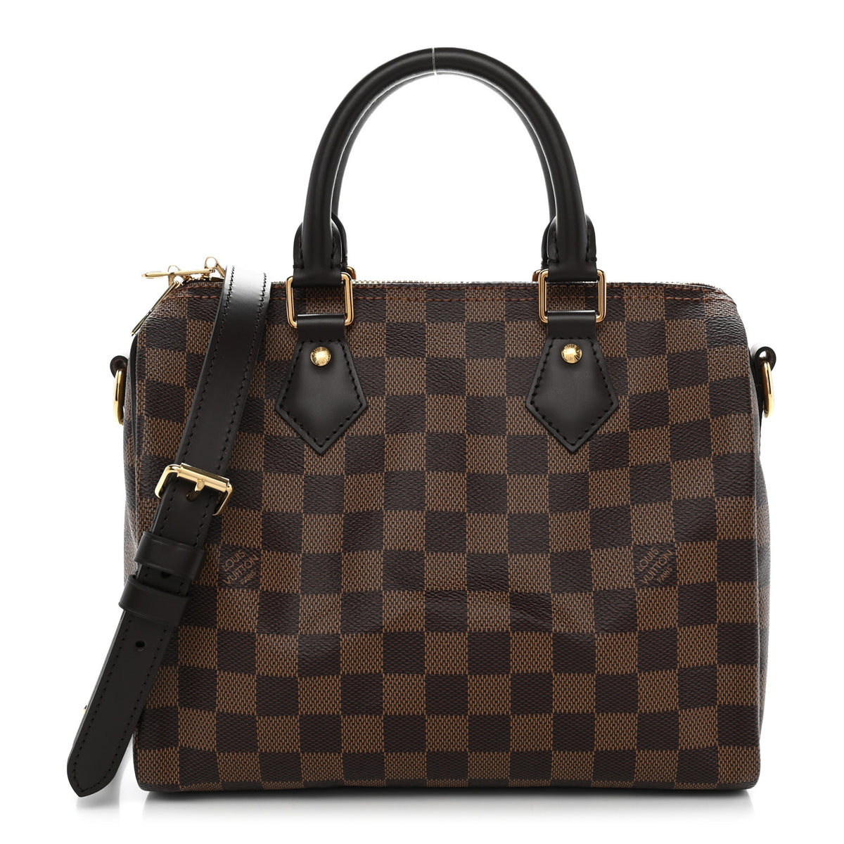 Damier Ebene Speedy Bandouliere 25
