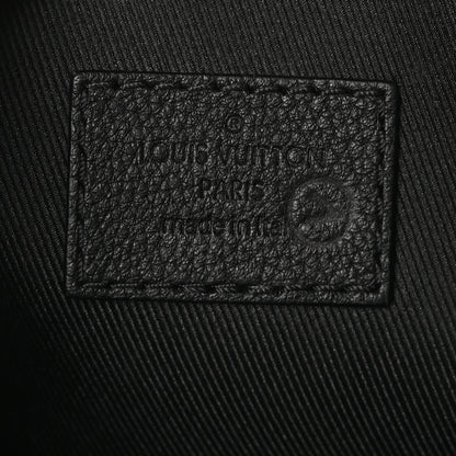 Louis Vuitton Calfskin Damier Studded Keepall Bandouliere 25 Black 6 of 9