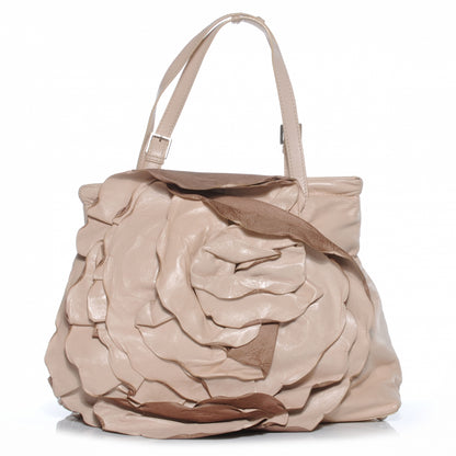 Valentino Garavani Nappa Raised Rose Petalee Tote Blush 1 of 8