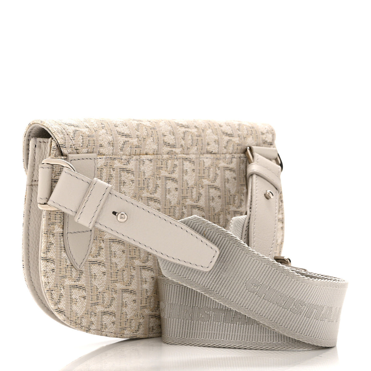 Christian Dior Oblique Saddle Messenger Pouch Beige 3 of 10