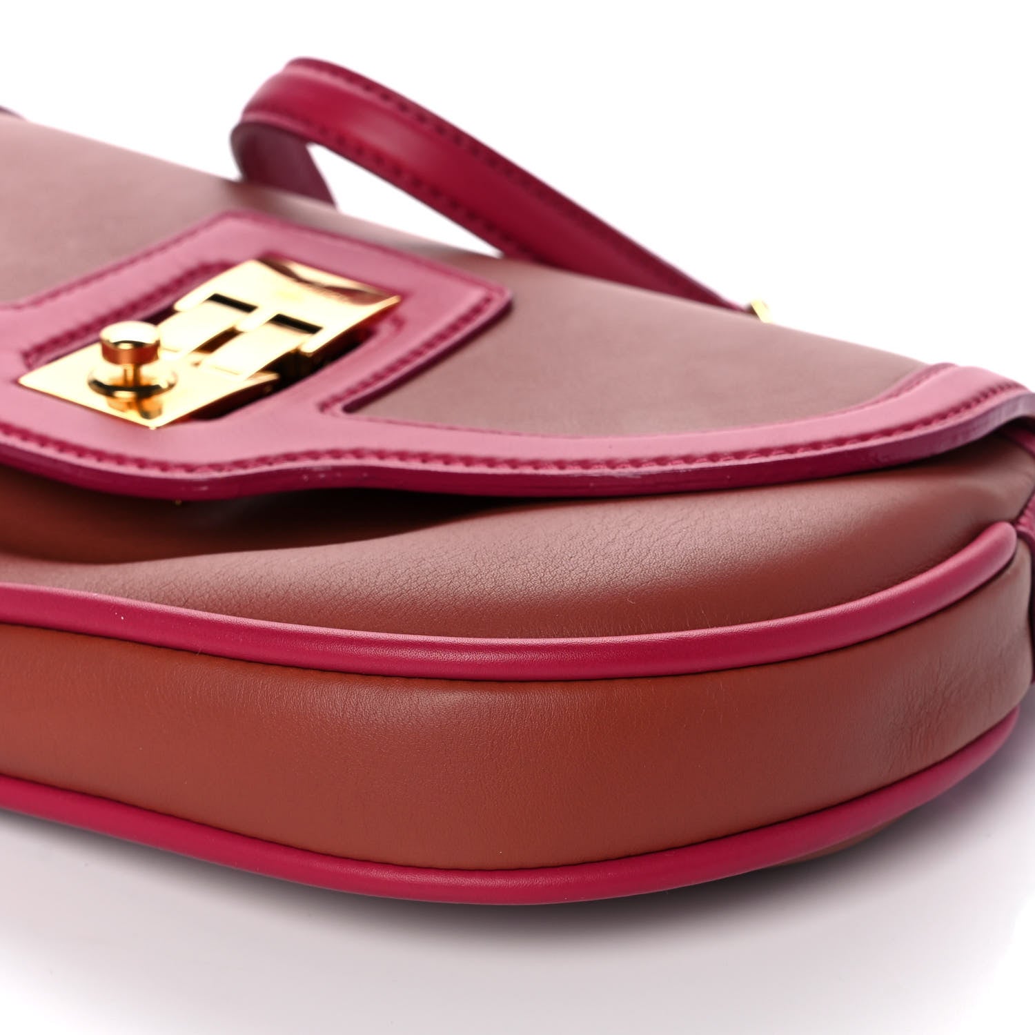 Louis Vuitton Cuir Art Déco Baguette Terre Framboise 9 of 12