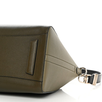 Givenchy Sugar Goatskin Medium Tri-Color Antigona Khaki Black 9 of 10