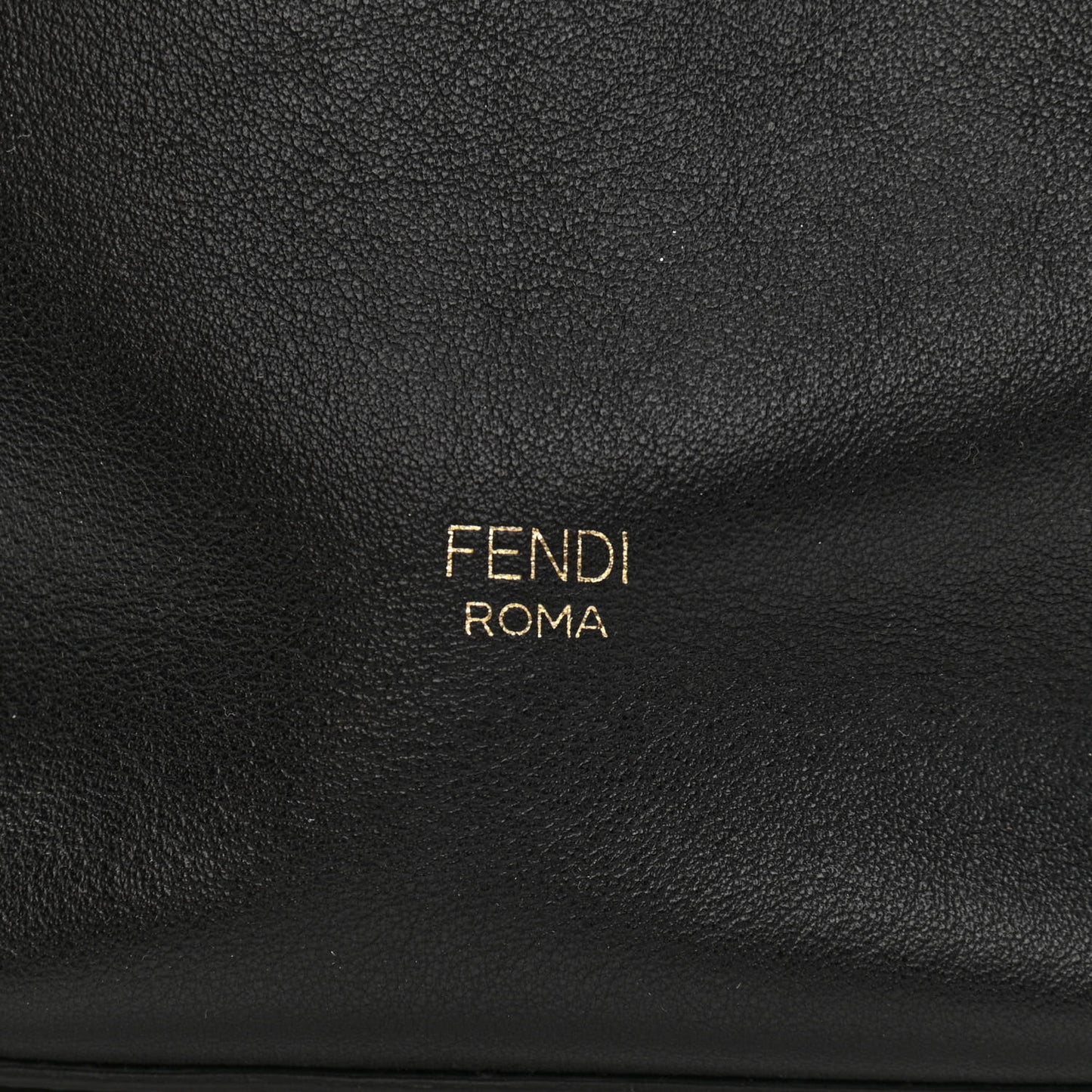 Vitello Grace Matte F is Fendi Grande Mon Tresor Bucket Bag Black