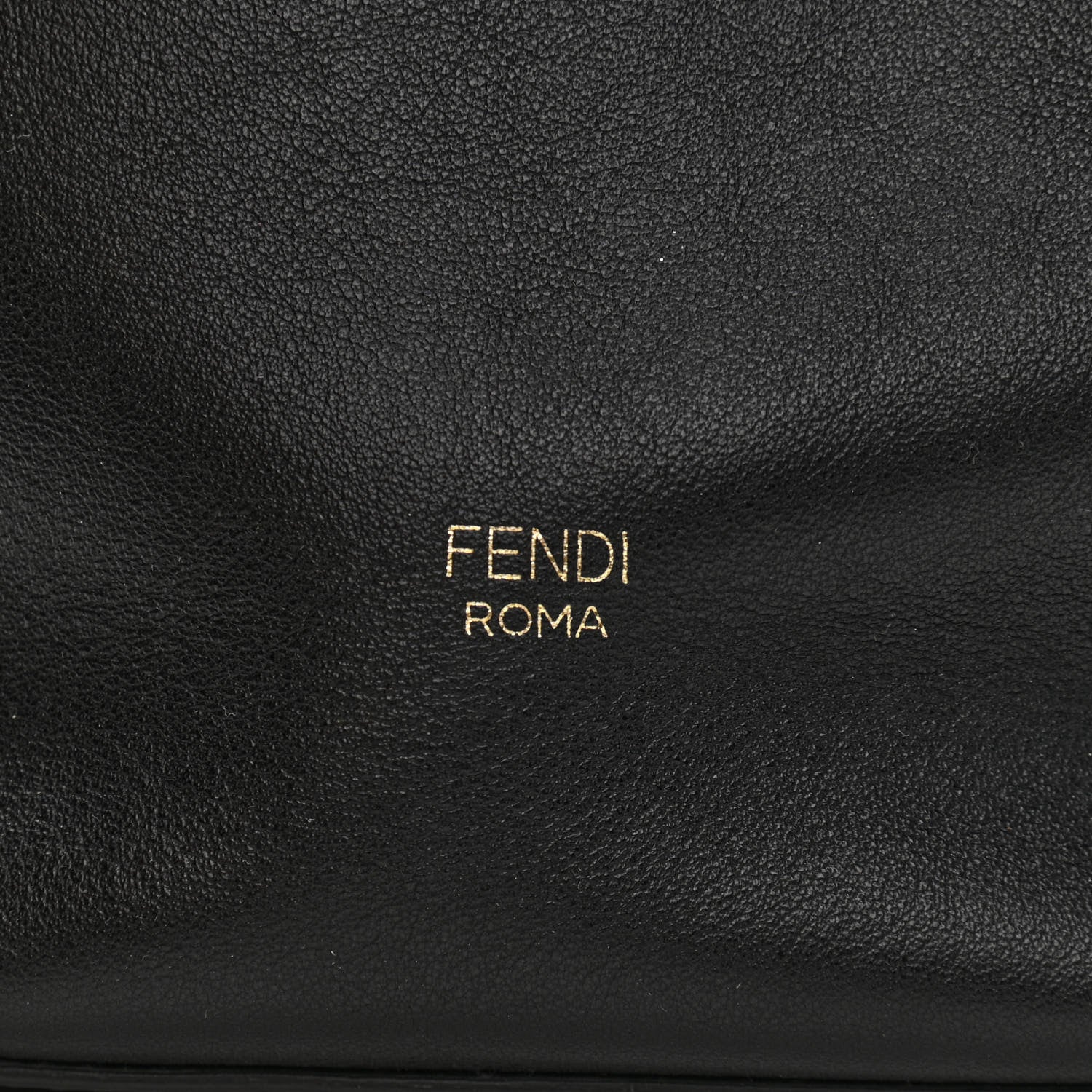 Fendi Vitello Grace Matte F is Fendi Grande Mon Tresor Bucket Bag Black 6 of 13