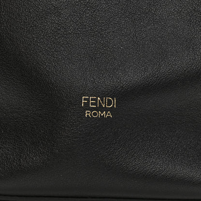 Fendi Vitello Grace Matte F is Fendi Grande Mon Tresor Bucket Bag Black 6 of 13