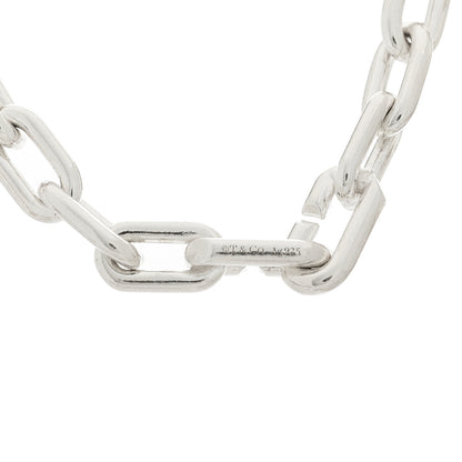 Tiffany Sterling Silver Cultured Pearl HardWear Necklace 5 of 5