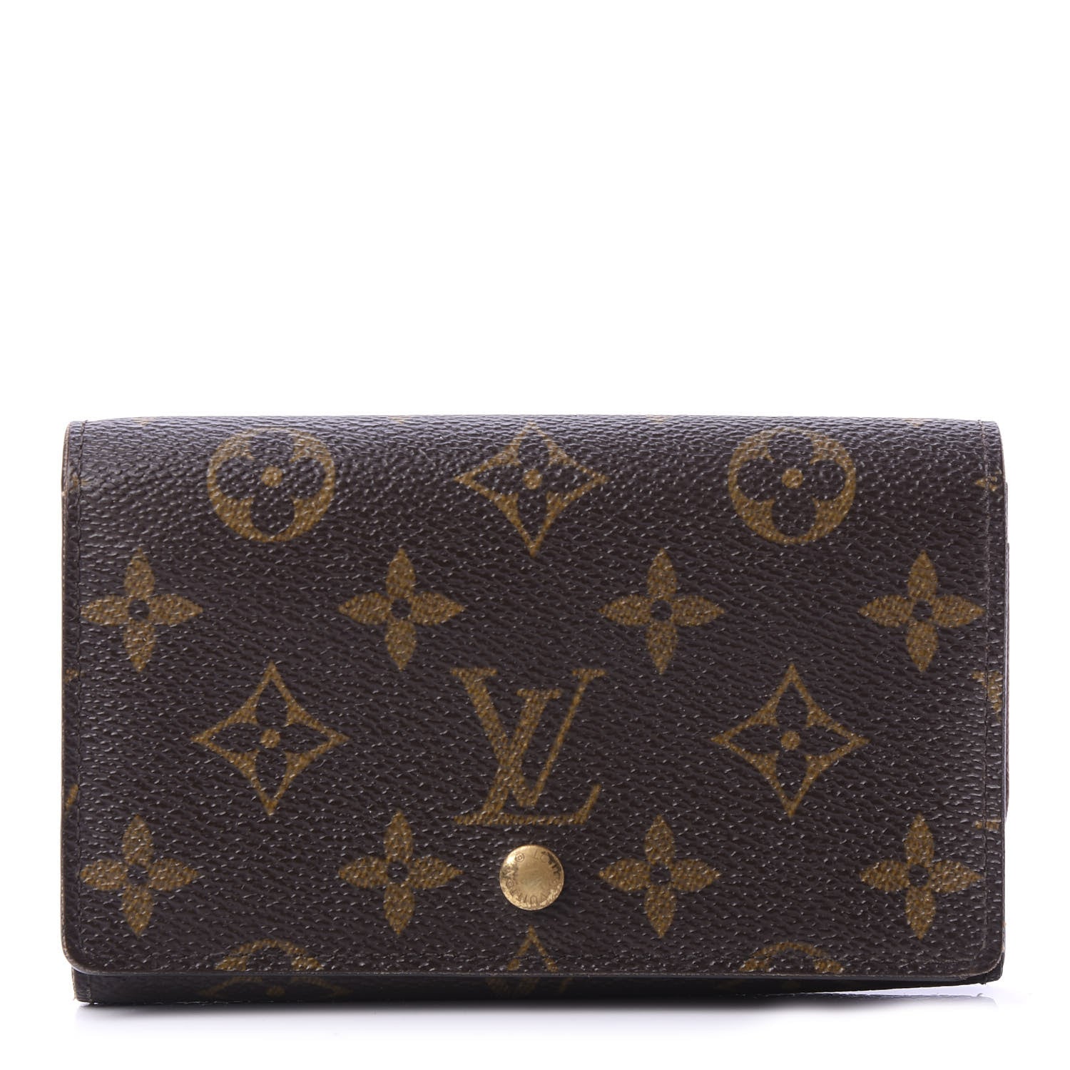Louis Vuitton Monogram Porte-Monnaie Billets Tresor Wallet 1 of 9