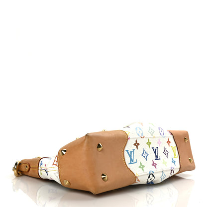 Louis Vuitton Monogram Multicolor Judy MM White 4 of 11