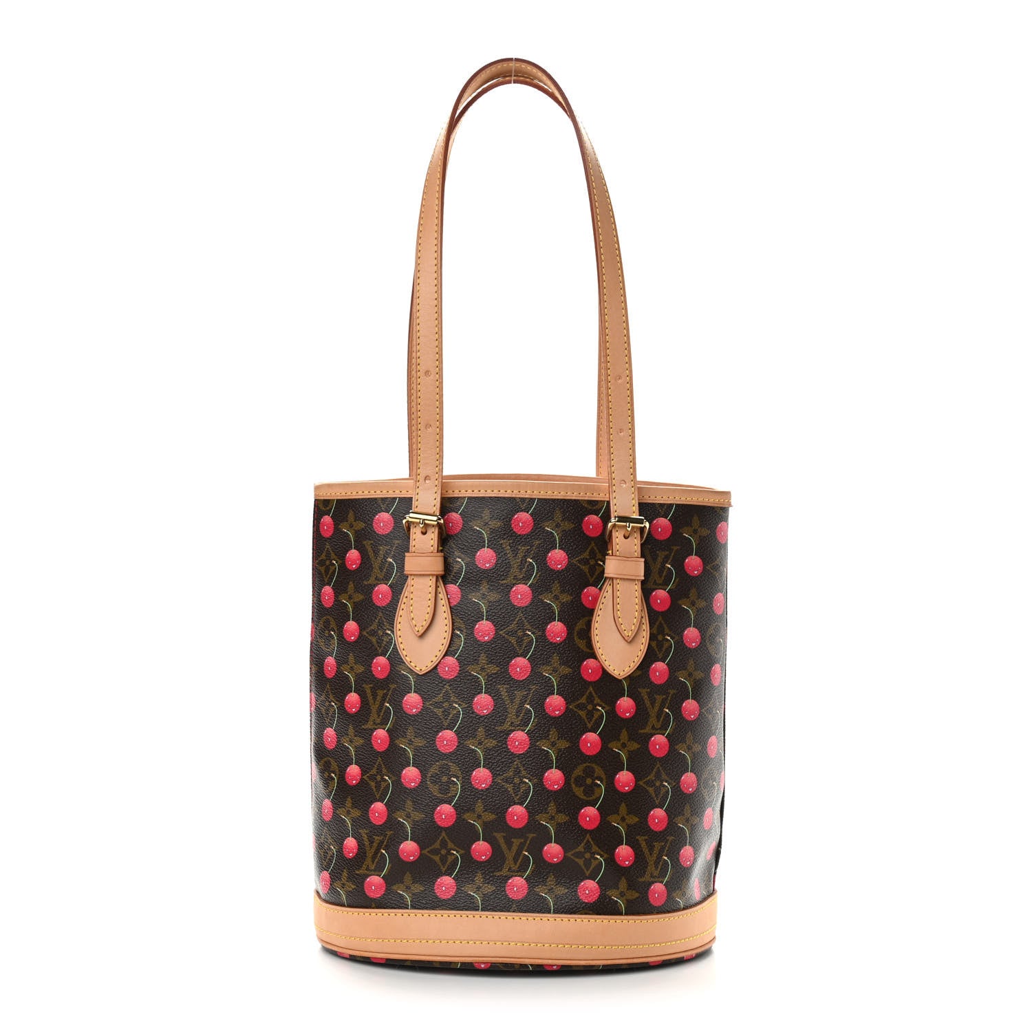 Louis Vuitton Monogram Cerises Bucket Bag 1 of 12