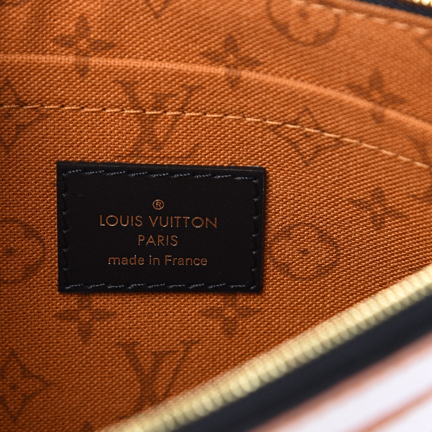 Louis Vuitton Monogram Giant Crafty Neverfull MM GM Pochette Creme Caramel 5 of 6