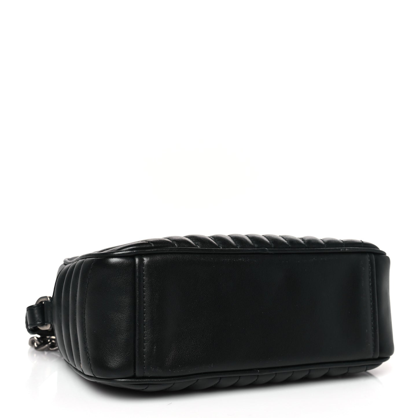 Soft Calfskin Diagramme Camera Bag Black