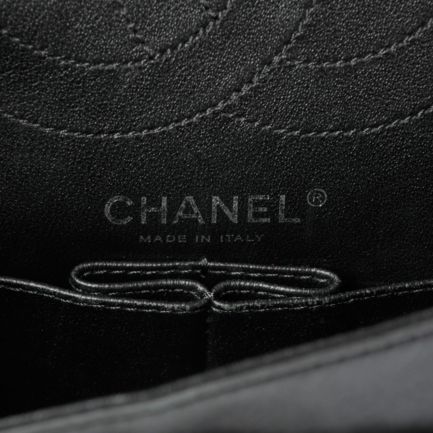 Chanel Glazed Calfskin Quilted 2.55 Reissue 225 Flap Black 6 of 8