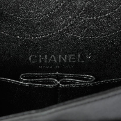 Chanel Glazed Calfskin Quilted 2.55 Reissue 225 Flap Black 6 of 8
