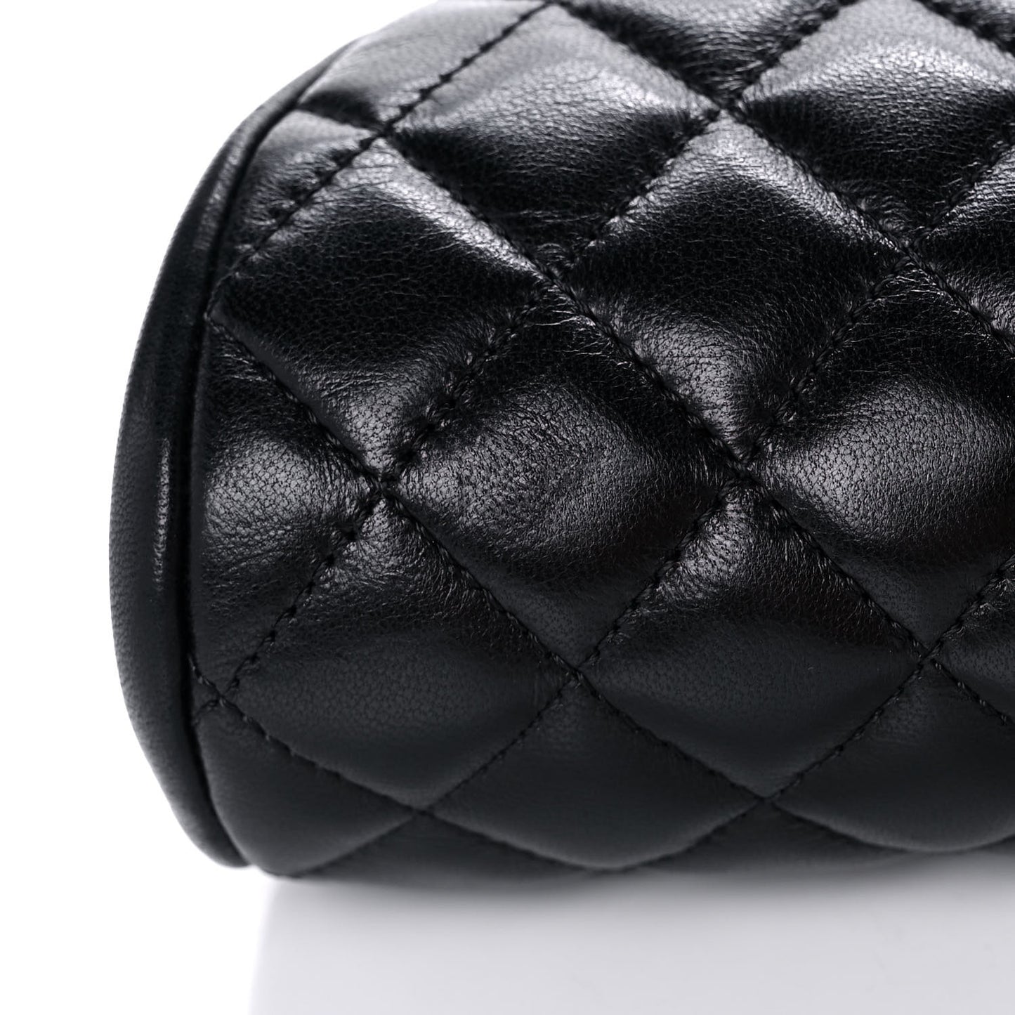 Lambskin Quilted Timeless Clutch Black