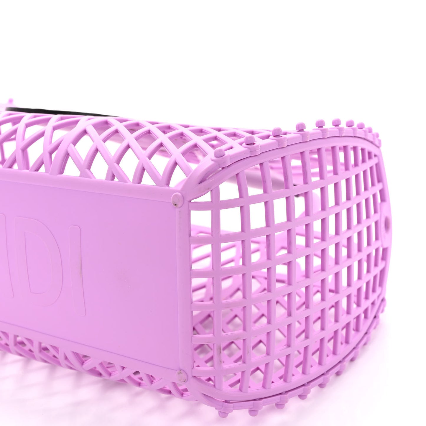 Recycled Plastic Vitello Liberty Matte Medium Fendi Basket Violetta