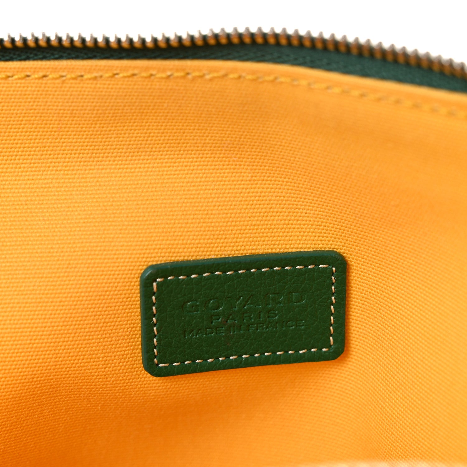Goyard Goyardine Vendome Toiletry Pouch Green 6 of 7