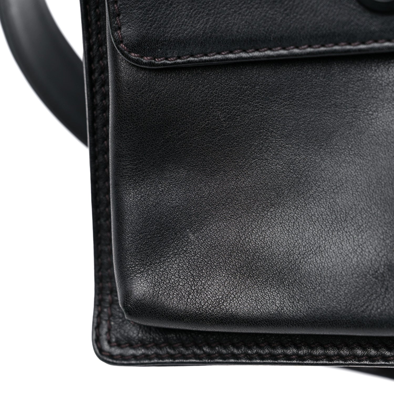 Chanel Lambskin Flap Waist Belt Bag 70 28 Black 9 of 11