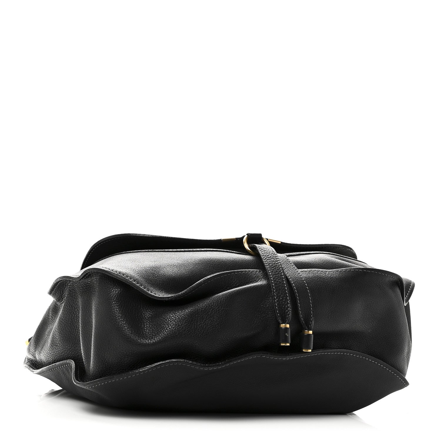 Chloe Calfskin Large Marcie Satchel Black 3 of 8