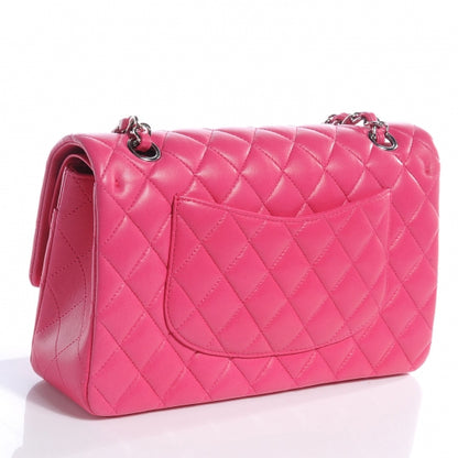Chanel Lambskin Medium Double Flap Pink 9 of 9