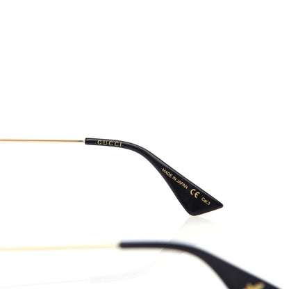 Gucci Aviator Sunglasses GG0062S Gold Black 5 of 8