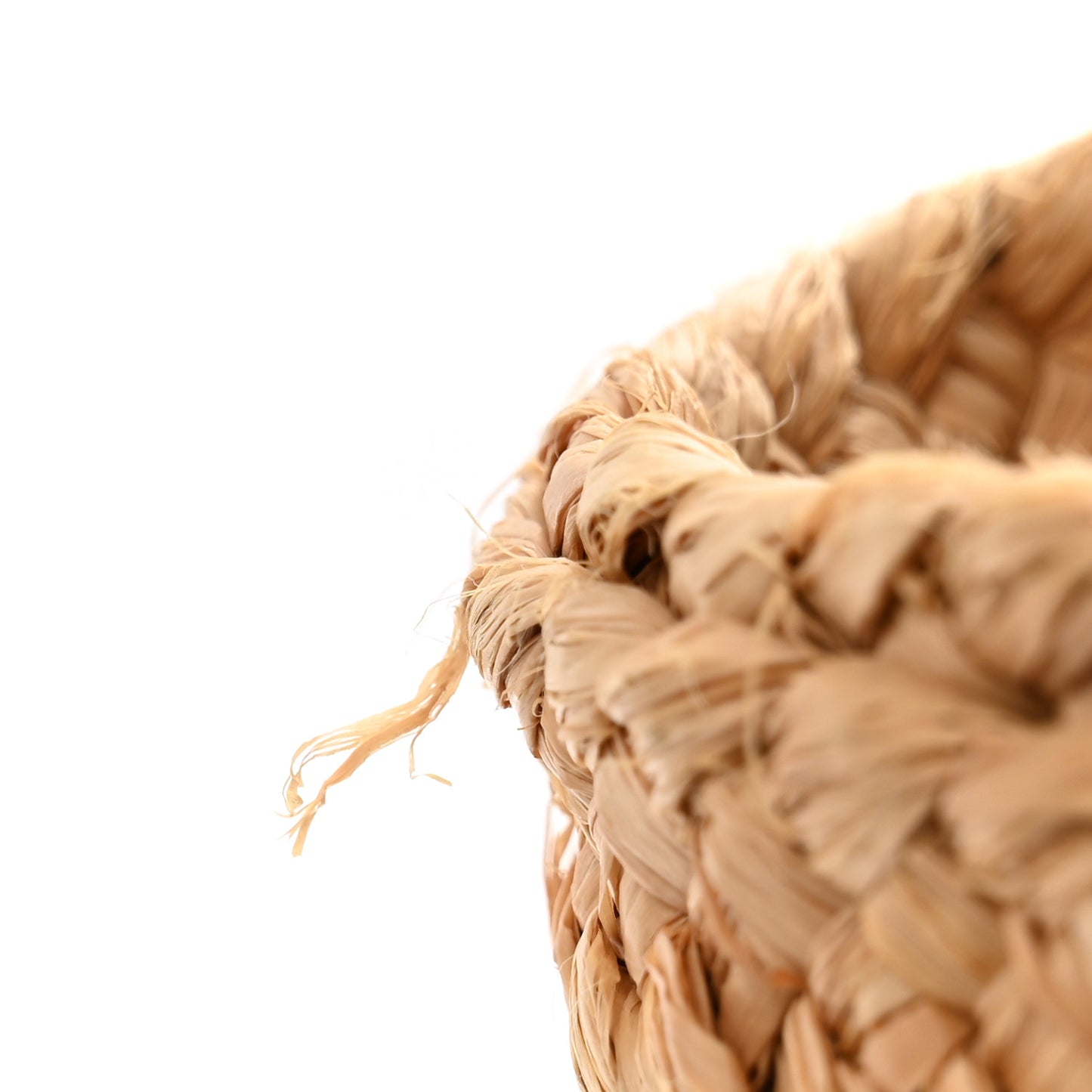 Raffia Calfskin Caged Tote Naturale Black