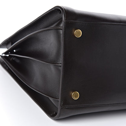 Saint Laurent Calfskin Large Sac De Jour Carryall Dark Brown 7 of 9
