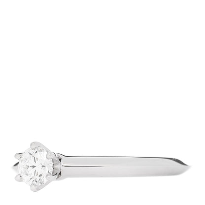 Tiffany Platinum Diamond .26ct Solitaire Engagement Ring 47 4 3 of 7