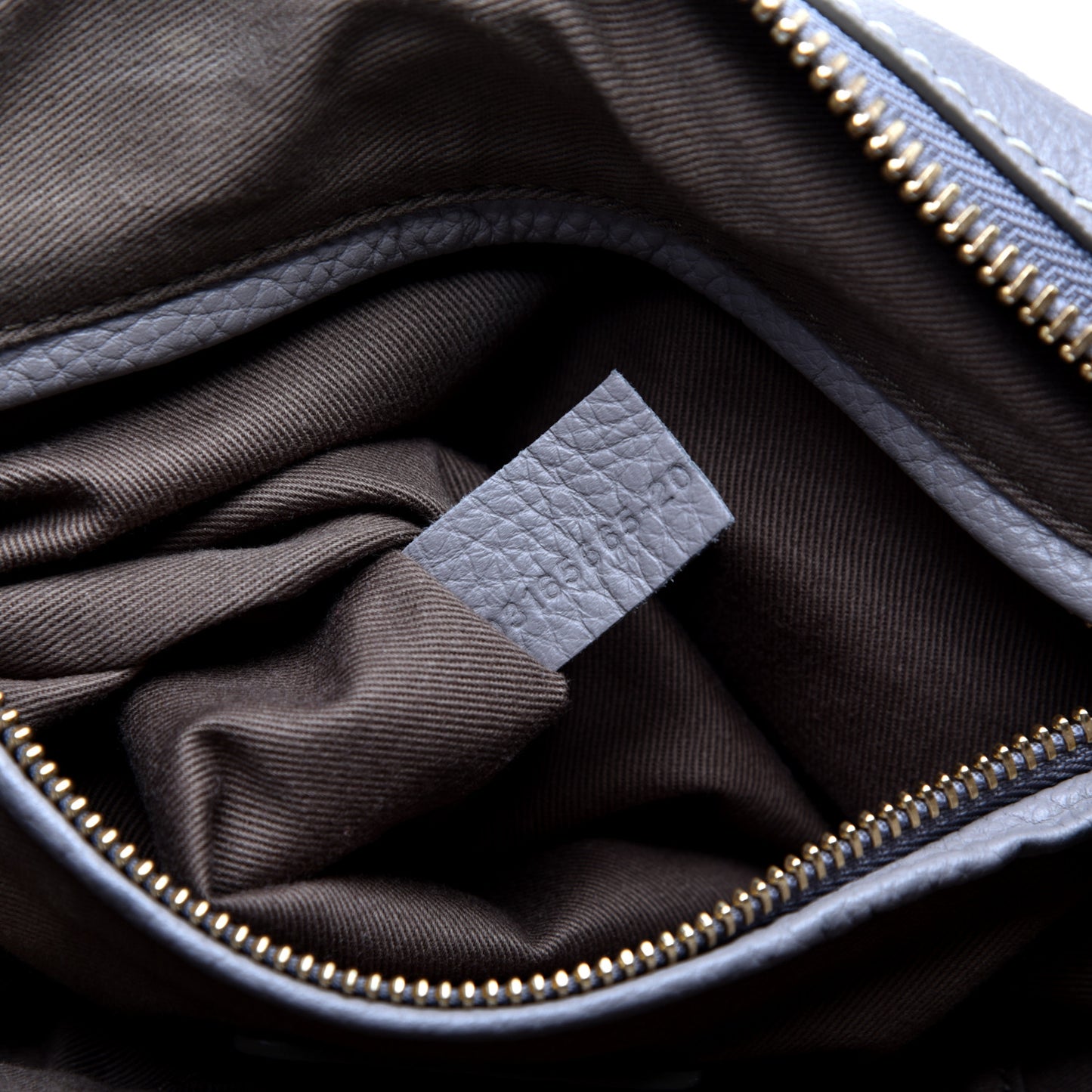 Calfskin Medium Marcie Satchel Cashmere Grey