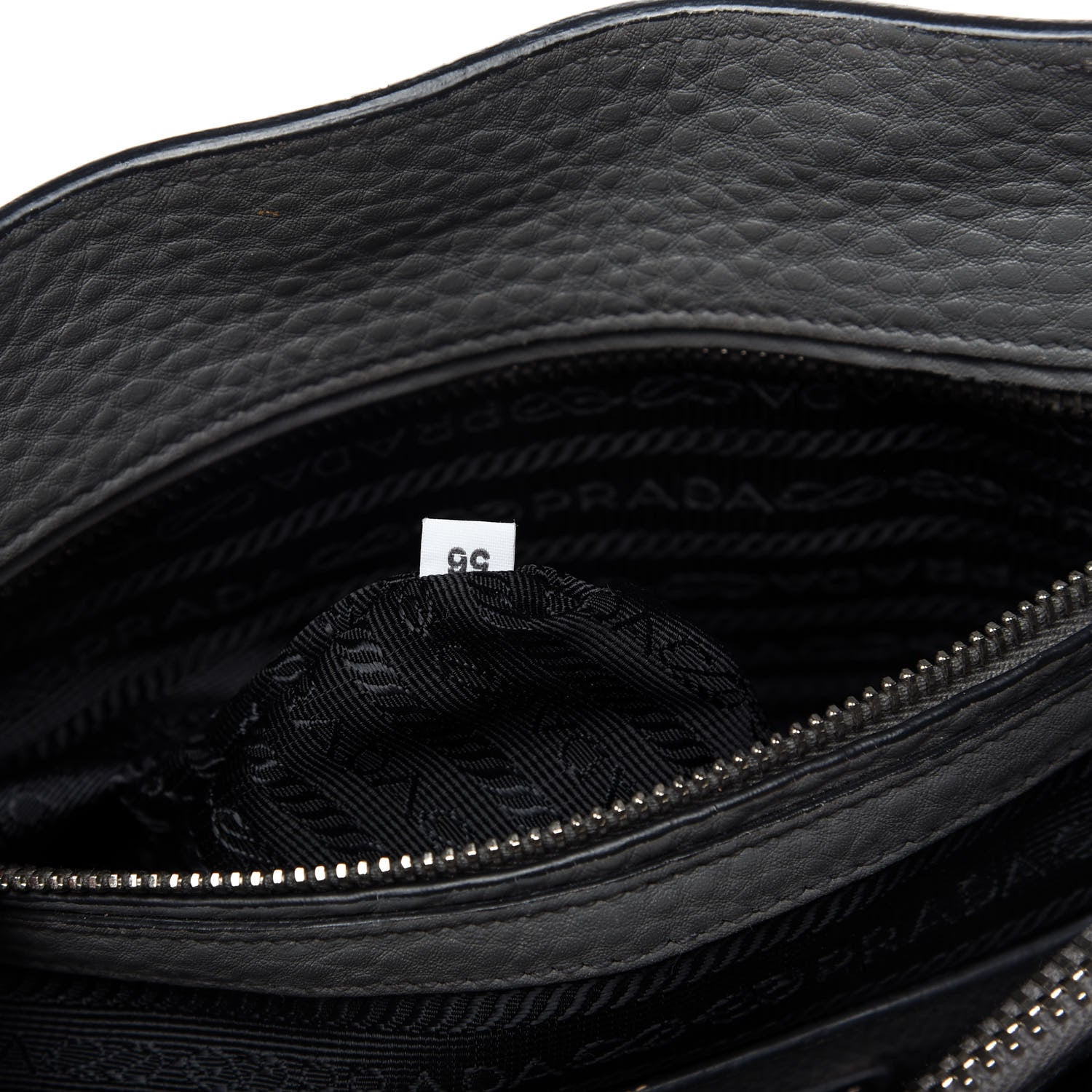 Prada Vitello Daino Tote Marmo 9 of 11