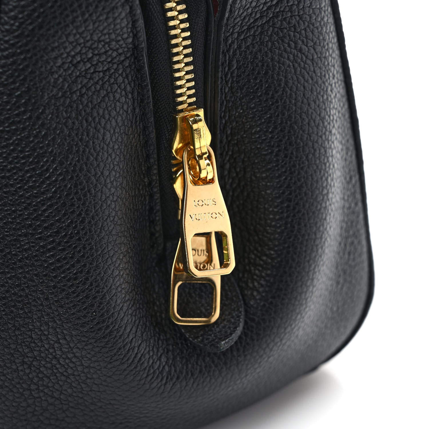 Louis Vuitton Empreinte Monogram Giant Montaigne BB Black Beige 14 of 14