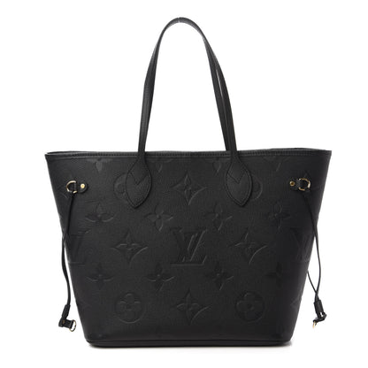 Louis Vuitton Empreinte Monogram Giant Neverfull MM Black 1 of 10