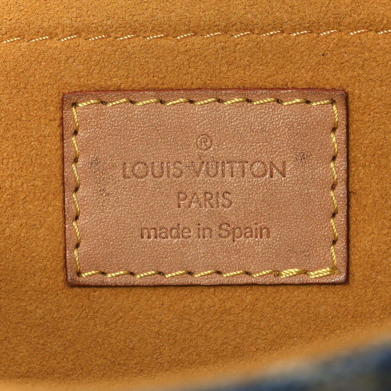 Louis Vuitton Monogram Denim Mini Pleaty Blue 6 of 11