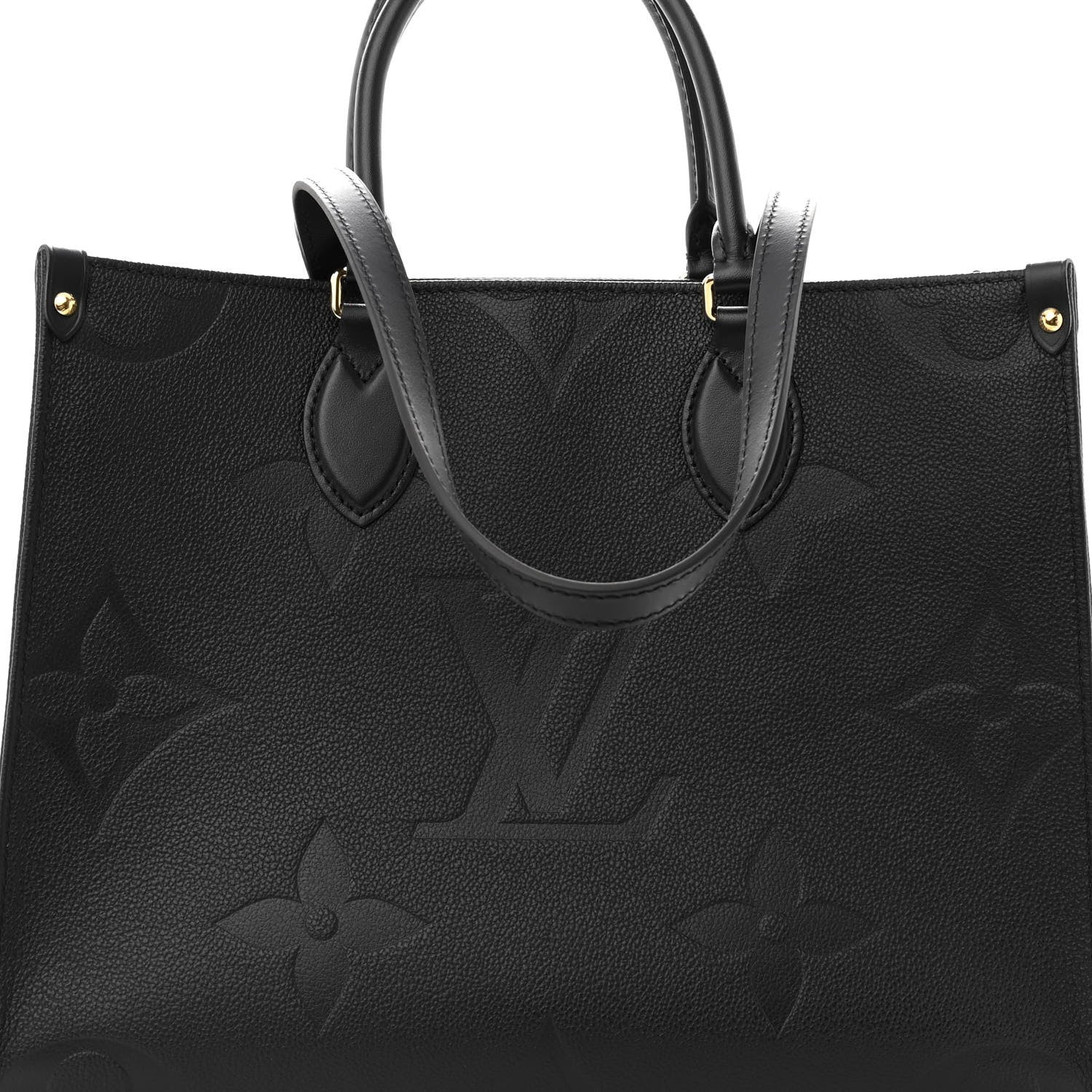 Louis Vuitton Empreinte Monogram Giant Onthego MM Black 7 of 9