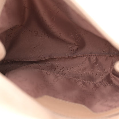 Stella McCartney Shaggy Deer Mini Fold Over Falabella Crystal Crossbody Blush Nude 5 of 10