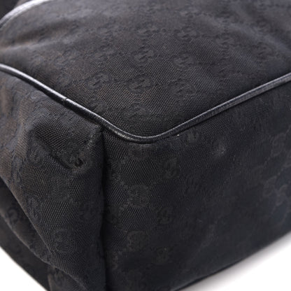 Gucci Monogram Large Diaper Bag Black 13 of 22